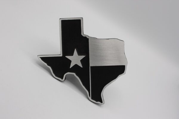 Hitch Cover - Texas State Flag - Front view