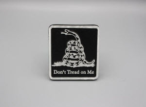 Gadsden Flag Don’t Tread on Me | Trailer Hitch Cover