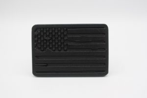 Hitch Cover – Black American Flag 