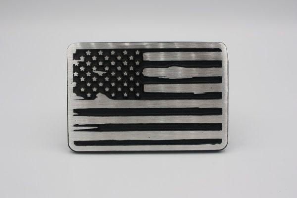 Hitch Cover - American Flag - Front view