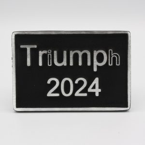 Hitch Cover - Trump 2024 - Front view