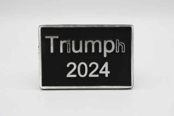 Hitch Cover - Trump 2024 - Front view