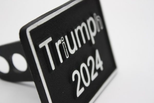 Hitch Cover - Trump 2024 - Side view